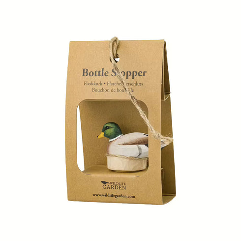 Bottle Stopper Mallard, sinisorsa, pullon tulppa